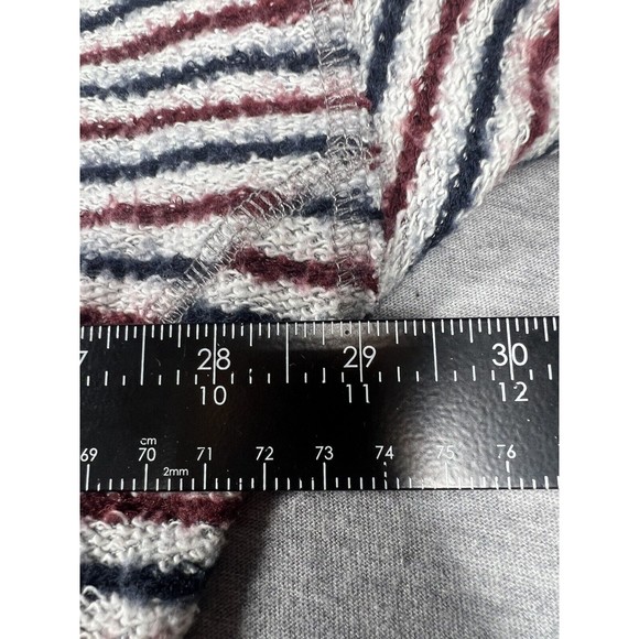 FREE PEOPLE little ann boxy striped oversized boho sweater small comfy‎ soft XS - Picture 9 of 9